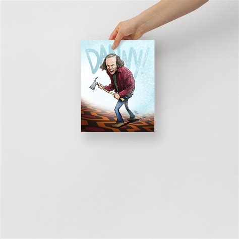 The Shining poster — Middle School Misadventures