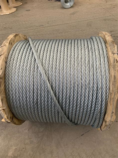 Preformed High Quality Galvanized 6X19 FC 10mm 12mm 14mm Wire Rope