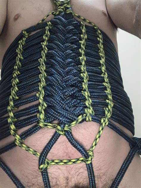 Self Tied Corset Was Worth The Effort Nudes Ropebondage NUDE PICS ORG