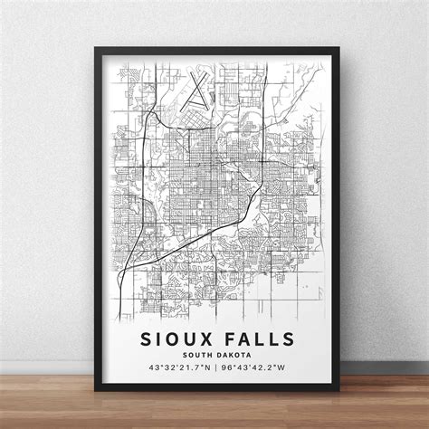 street map of sioux falls sd 9
