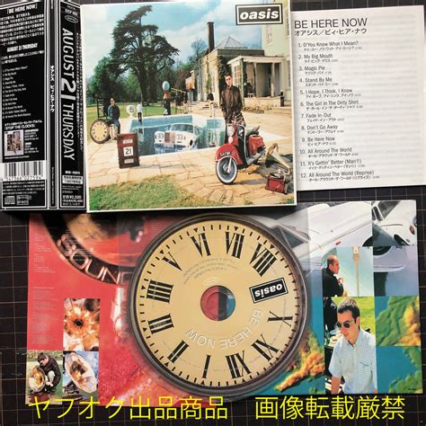 Yahoo オークション Oasis オアシス BE HERE NOW ビィヒアナウ E