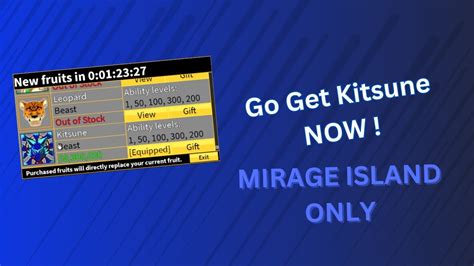 Finally Kitsune In Stock Mirage Island Youtube