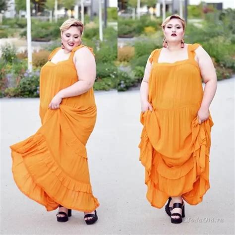 Красивые летние платья для полных женщин - Секреты стиля ...