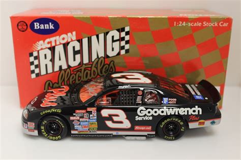 Dale Earnhardt Dual Autographed By Richard Childress And Larry Mcreynolds