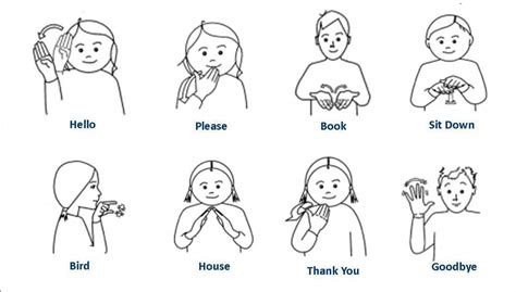 Basic Classroom Makaton Signs Signlanguagebasics Makaton Signs