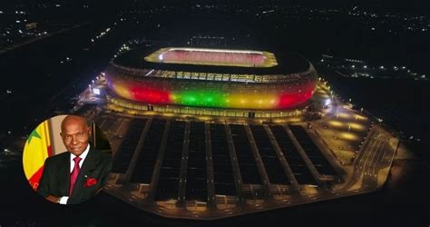 Le Nouveau Stade Du S N Gal Baptis Au Nom D Abdoulaye Wade