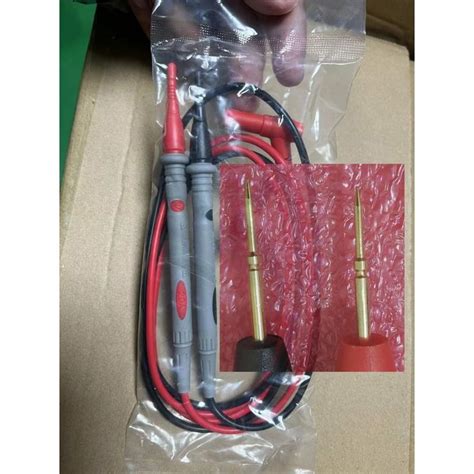 Jual KABEL TESTER JARUM LANCIP PIN KABEL PROBE MULTITESTER AVOMETER AVO