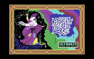 Knight Lore - Commodore 64 Game - Download Disk/Tape, Music - Lemon64