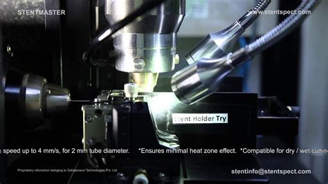 Stent Laser Cutting Machine Stentmaster Youtube