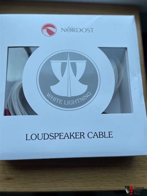 Loudspeaker Cables Nordost White Lightning 3m / 10 ft For Sale - Canuck ...