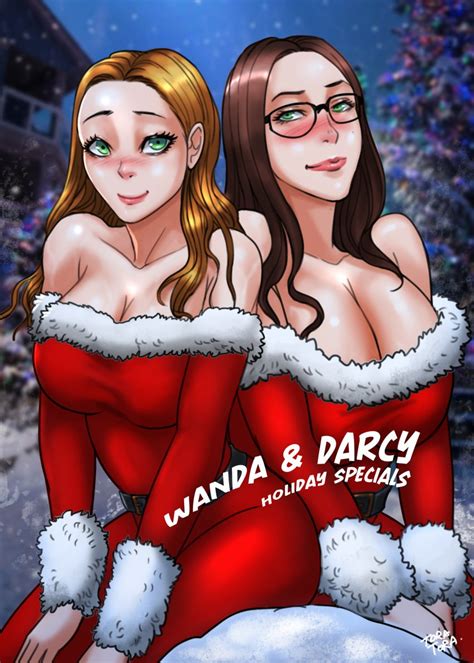 Rule 34 2022 2girls Avengers Big Breasts Breasts Christmas Christmas Outfit Cleavage Darcy