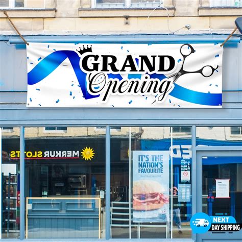 Grand Opening Banner, Opening Banner, Vinyl Banner, Custom Size Vinyl ...