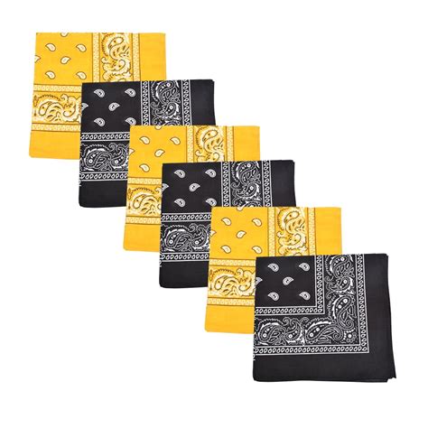 Mechaly Paisley Cotton Bandanas Pack Walmart Walmart