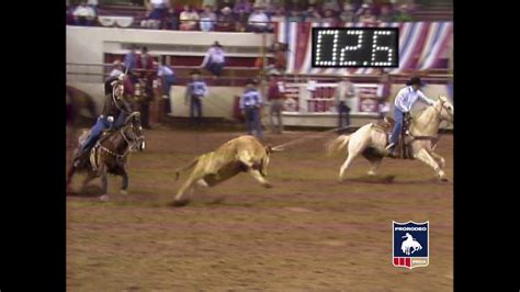 1984 NFR Round 9 Clay O Brien Cooper And Tee Woolman YouTube