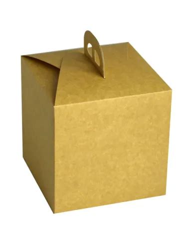 Caja Panettone Cart N Kraft Navidad Cm Cocina Y Reposter A