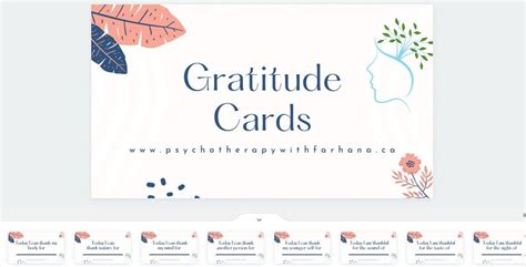 Gratitude Cards Printable - Etsy