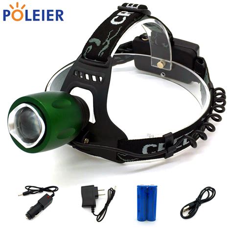 6000 Lumens Led Headlamp Cree Chip Xml T6 Frontal Light Usb Headlight