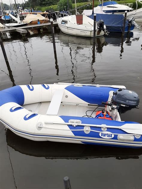 Vortex Rubberboot Met Yamaha Motor