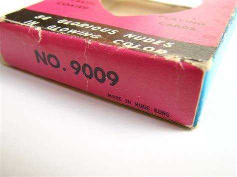 Vintage 80s Erotic Playing Cards Nude Girls Deck Of 54 Etsy