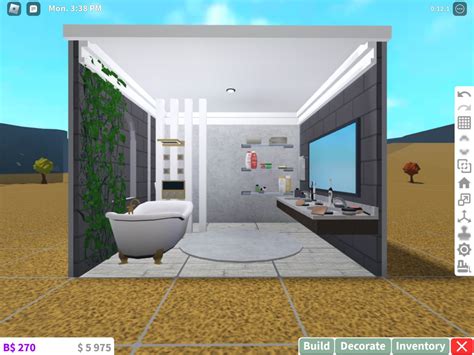 Bloxburg modern bathroom | Modern bathroom, House inspo, Modern