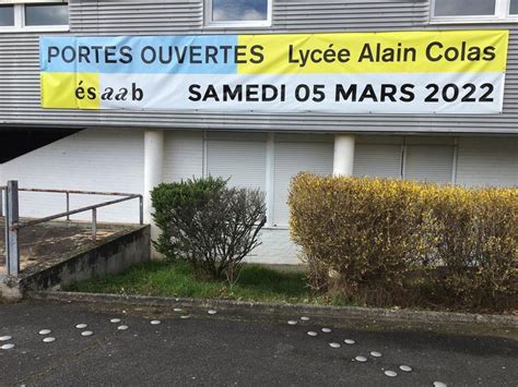 Journée Portes Ouvertes 2022 Lycée Alain Colas Esaab