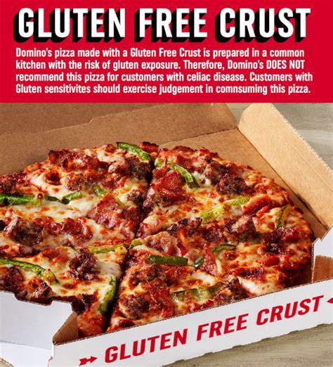 Domino's Gluten Free Crust Information - Gluten Free Pizza at Domino's