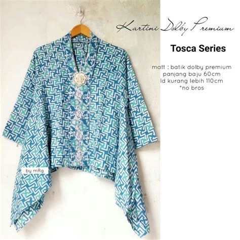 Pin Oleh Wong William Di Blouses Batik Tunik Kemeja