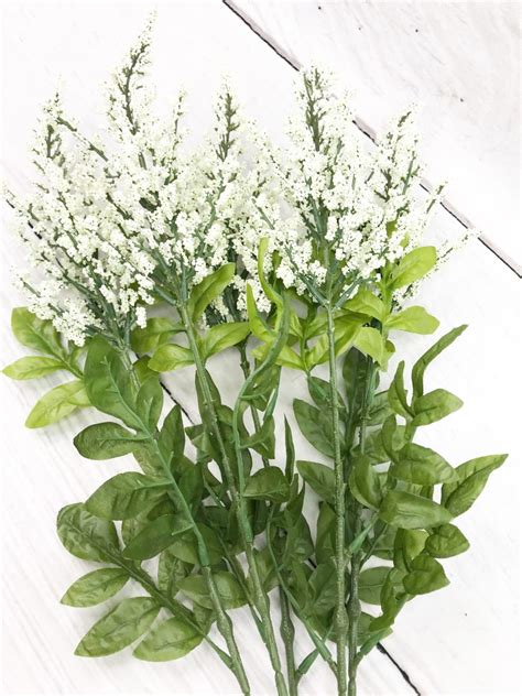 Cream Heather Bush - Kelea's Florals