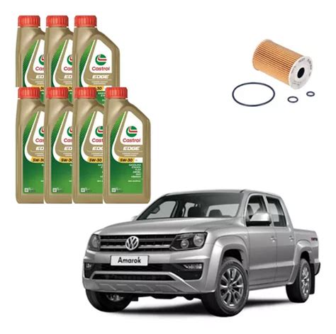 Amarok Kit Troca De Leo Castrol W Edge Pel L Parcelamento