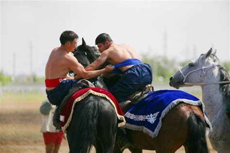 Mastering Saddle: Art and Sport of Horseback Wrestling - The Astana Times