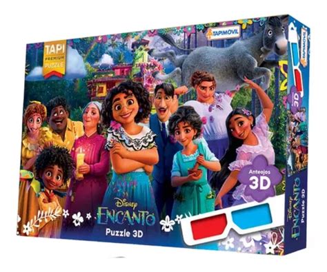 Puzzle 3d Rompecabezas 60 Piezas Disney Encanto Tapimovil