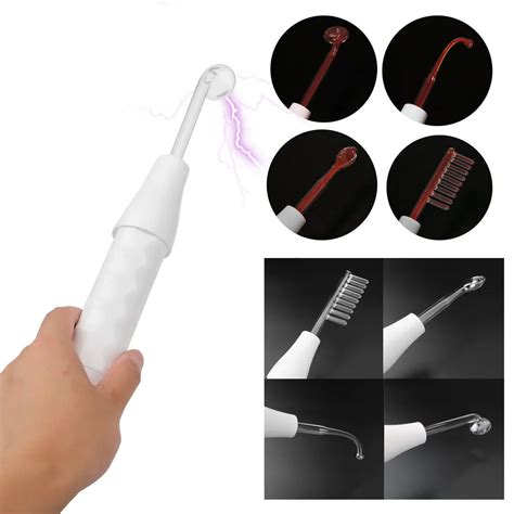 4 Pcs Set Electro Shock Sex Nipple Massager Wand Penis Nipple Clitoris