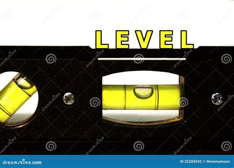 word level  tool  leveling stock photo image  close align