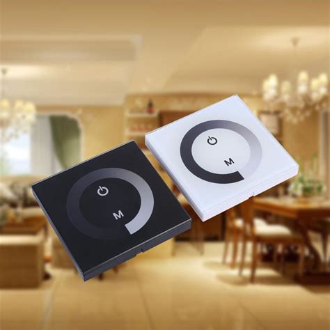 Satın alın Single Color Touch Panel Dimmer Wall Switch Controller LED