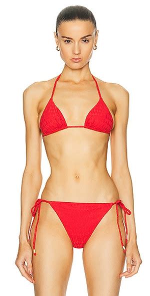 Wolford Logo Swim Triangle Bikini Top