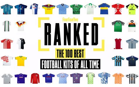 The Best Football Kits Of All Time Ranked The Best