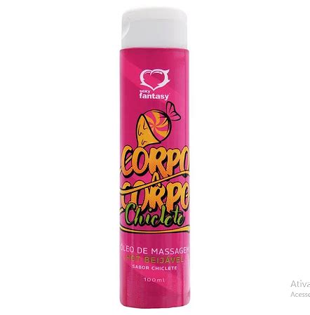 Corpo A Corpo Óleo Hot Chiclete Beijável 100Ml Liberté Piracicaba