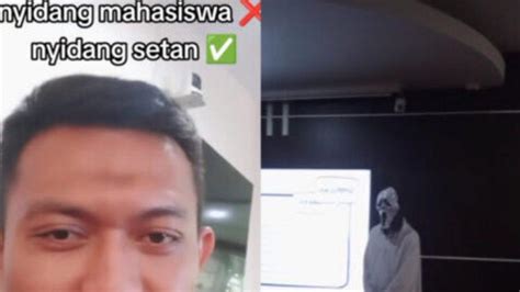 Terkejutnya Dosen Ini Ada Mahasiswa Hantu Ikut Ujian Skripsi Sesuai Topik Horor Nyidang