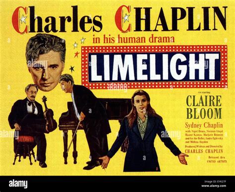 Limelight - Movie Poster Stock Photo - Alamy