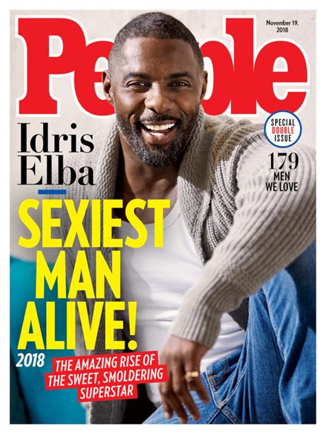 Idris Elba Es Nombrado El Hombre M S Sexy Del Mundo En Por La