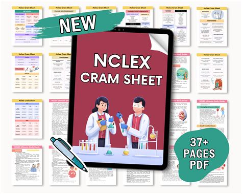 Complete Nclex Study Guide Bundle Nclex Cream Sheet Mark Klimex Notes