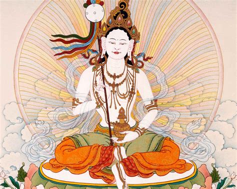 Dakini Mandarva Thangka Mother Bodhisattva Himalayan Buddhist Deity