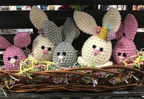 The Egg Bunny Crochet Pattern Yarns To Use And Modifications Directory Kathys Kozies