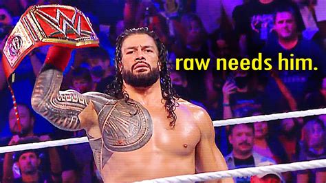 Wwe Need To Draft Roman Reigns To Raw Wwe Raw Results