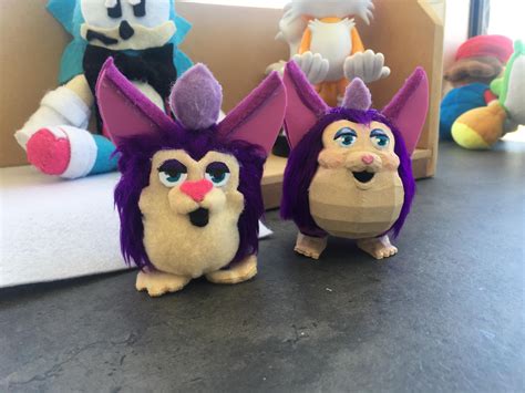 Made A Version 2 Of My Tattletail This One With A 3d Printed Face And