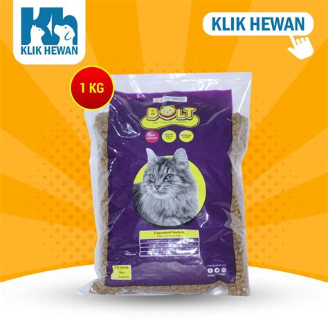 Jual Makanan Kucing Bolt Repack Kg Bolt Repacking Kg Indonesia