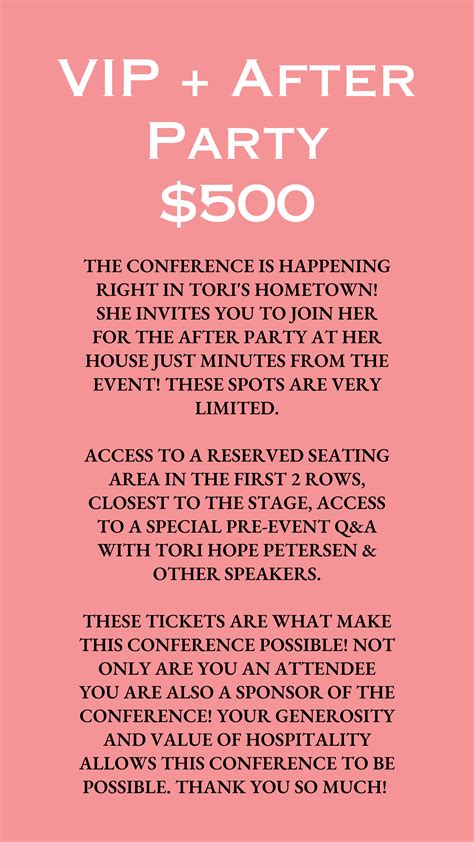 Loved Already Conference — Tori Hope Petersen