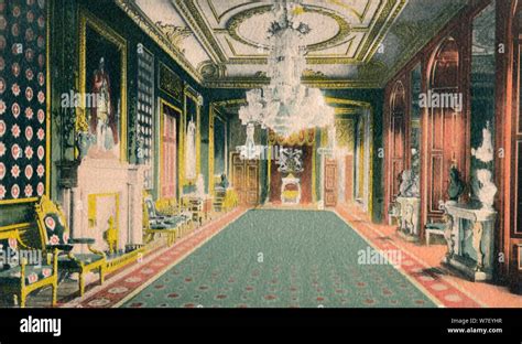 'The Throne Room, Windsor Castle', c1917. Artist: Francis Godolphin ...