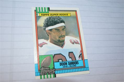 1990 Topps 469 Deion Sanders For Sale Online EBay