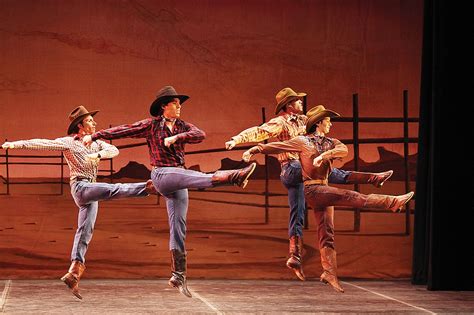 dance review les patineurs  american  rodeo  observer